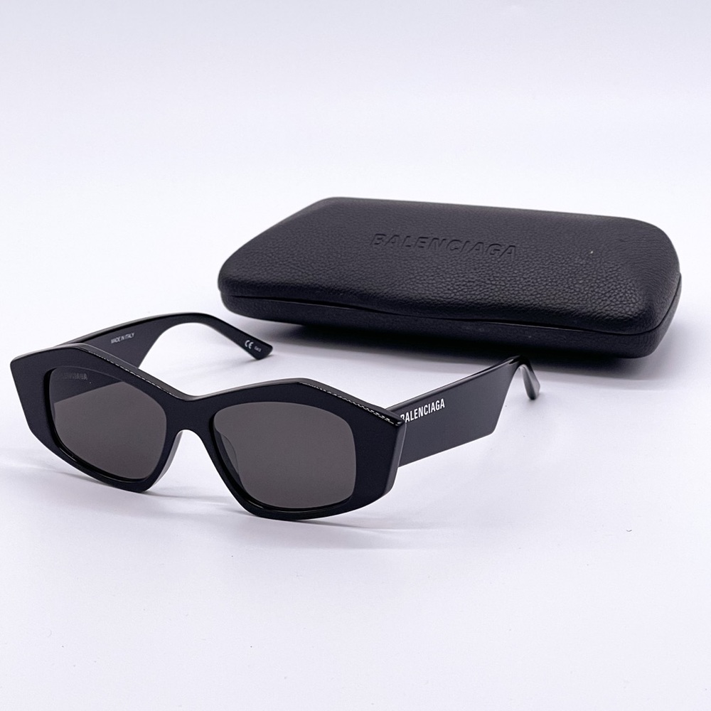 NEW BALENCIAGA BB0106S 001 BALENCIAGA SUNGLASSES NEW COLLECTION - Picture 2 of 13